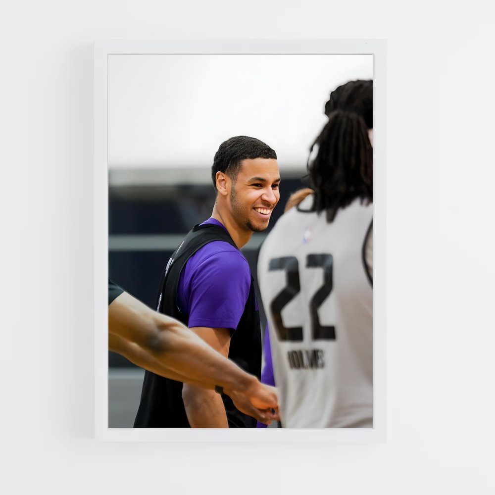 Poster Keegan murray bienveillante – affiche Basketball (vue 3)